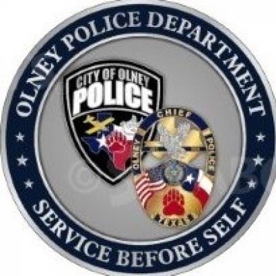 Olney Texas Police Department Logo